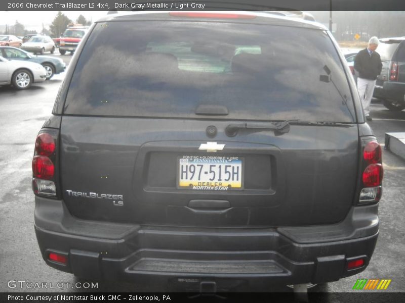 Dark Gray Metallic / Light Gray 2006 Chevrolet TrailBlazer LS 4x4