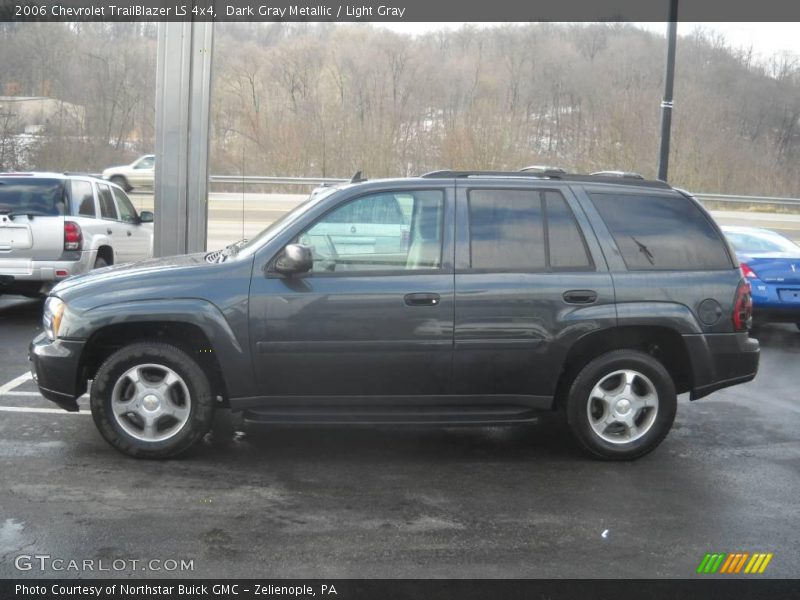 Dark Gray Metallic / Light Gray 2006 Chevrolet TrailBlazer LS 4x4