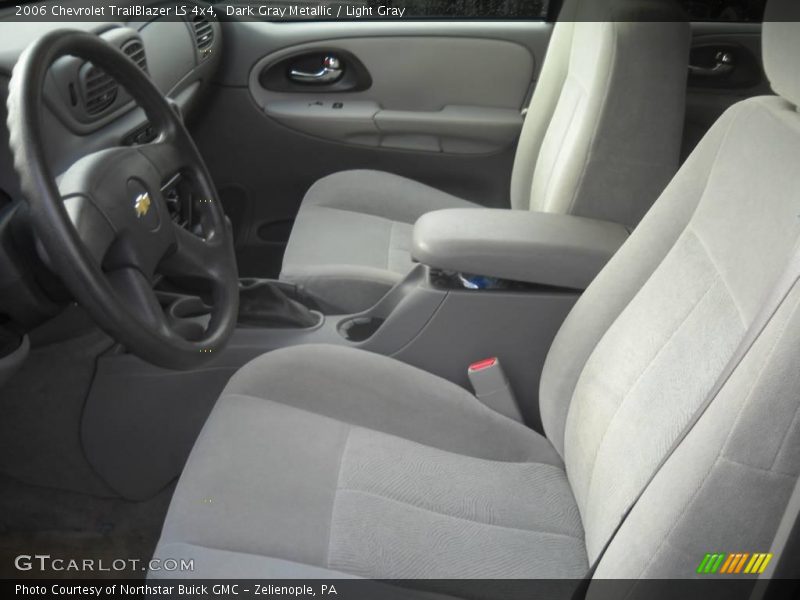 Dark Gray Metallic / Light Gray 2006 Chevrolet TrailBlazer LS 4x4