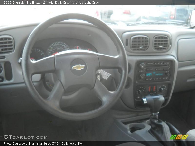 Dark Gray Metallic / Light Gray 2006 Chevrolet TrailBlazer LS 4x4