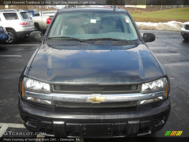 Dark Gray Metallic / Light Gray 2006 Chevrolet TrailBlazer LS 4x4