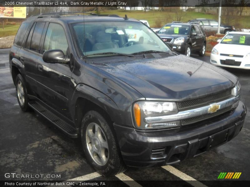 Dark Gray Metallic / Light Gray 2006 Chevrolet TrailBlazer LS 4x4