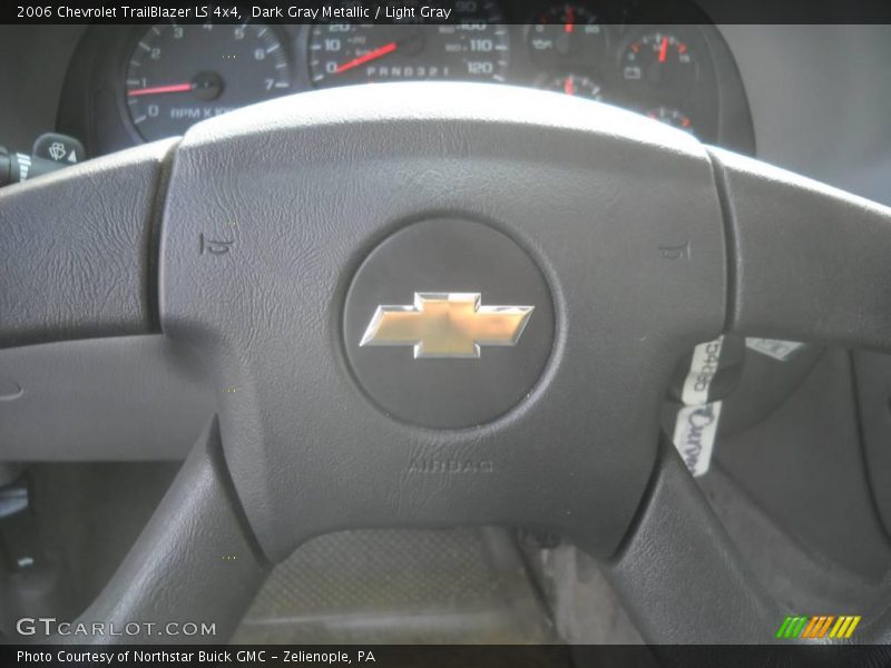 Dark Gray Metallic / Light Gray 2006 Chevrolet TrailBlazer LS 4x4