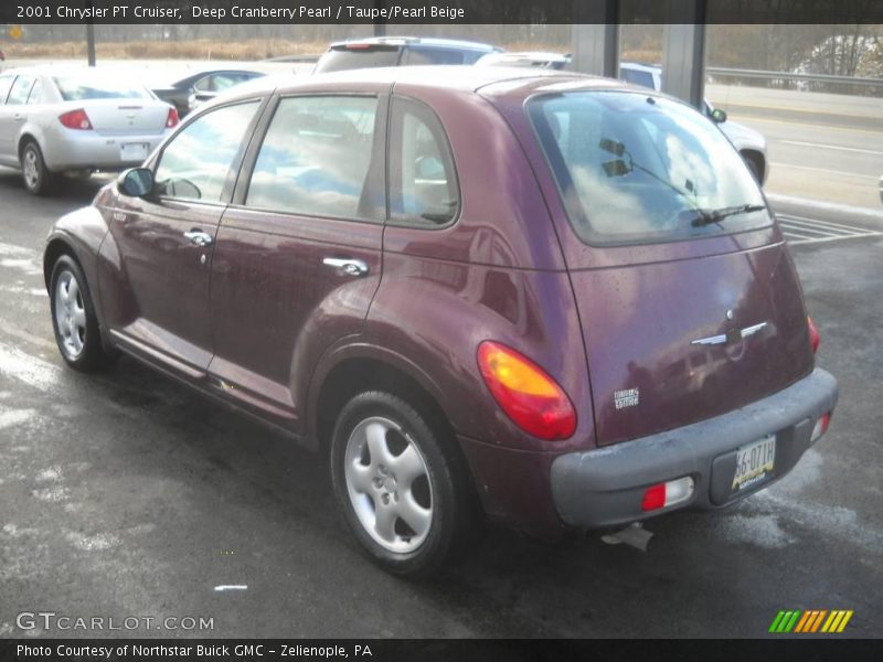 Deep Cranberry Pearl / Taupe/Pearl Beige 2001 Chrysler PT Cruiser