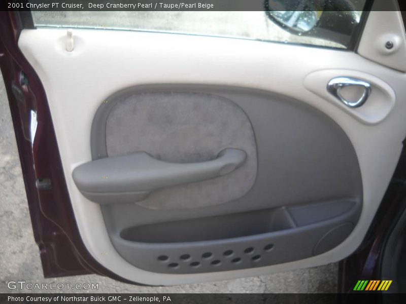 Deep Cranberry Pearl / Taupe/Pearl Beige 2001 Chrysler PT Cruiser