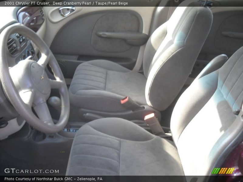 Deep Cranberry Pearl / Taupe/Pearl Beige 2001 Chrysler PT Cruiser