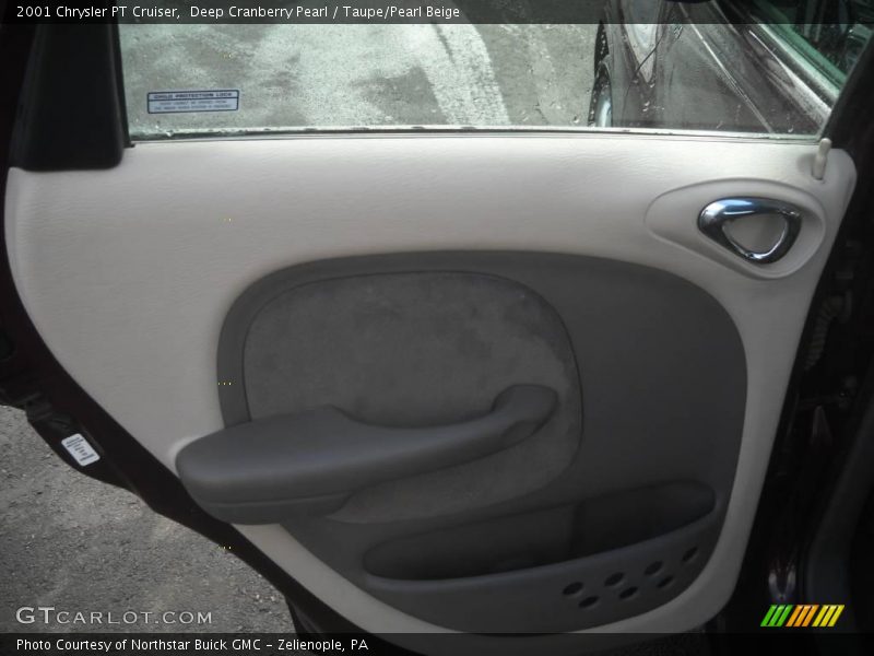 Deep Cranberry Pearl / Taupe/Pearl Beige 2001 Chrysler PT Cruiser