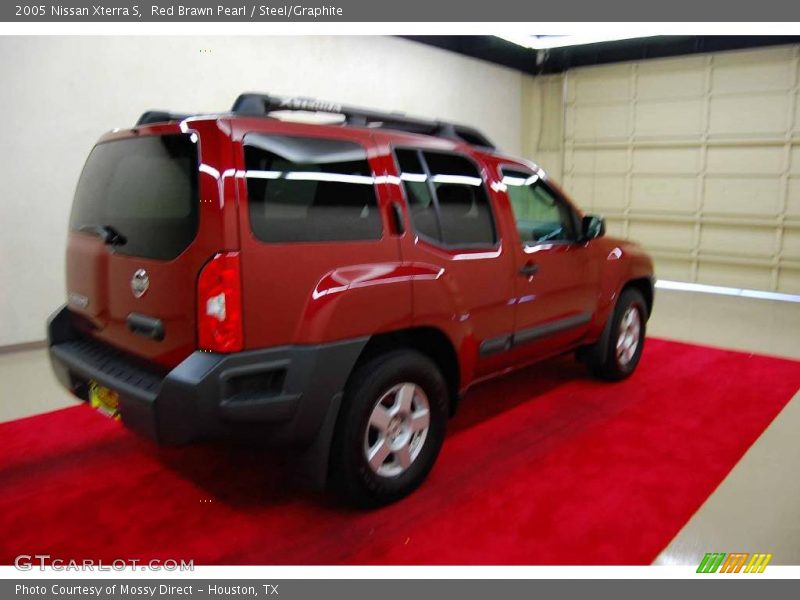 Red Brawn Pearl / Steel/Graphite 2005 Nissan Xterra S