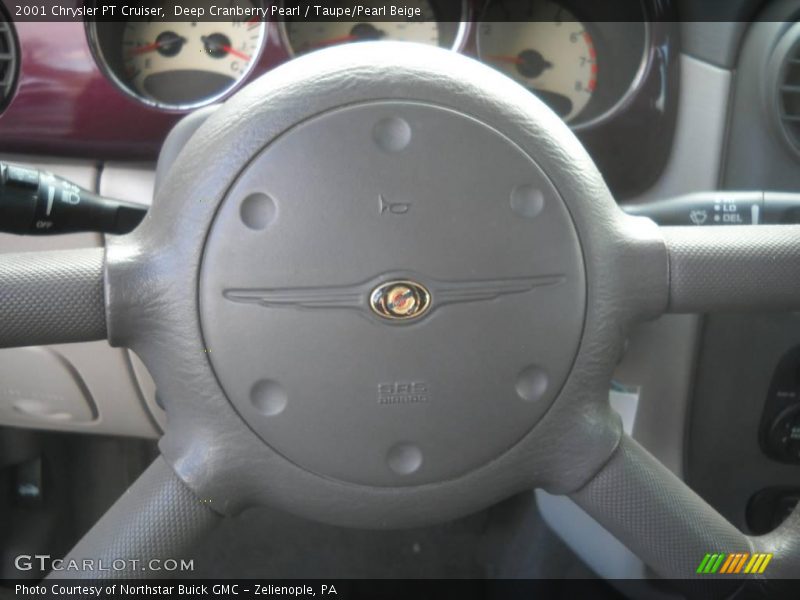 Deep Cranberry Pearl / Taupe/Pearl Beige 2001 Chrysler PT Cruiser