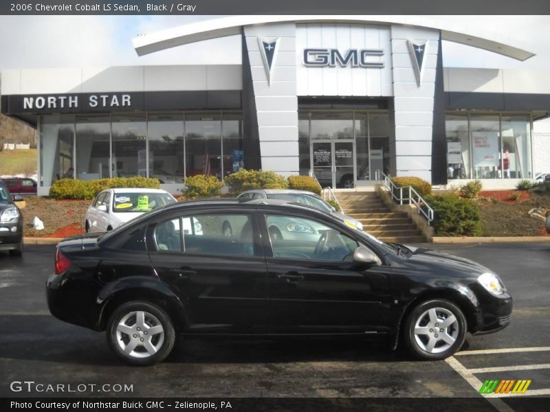 Black / Gray 2006 Chevrolet Cobalt LS Sedan