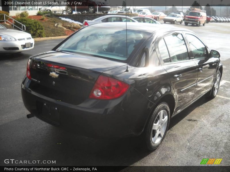 Black / Gray 2006 Chevrolet Cobalt LS Sedan