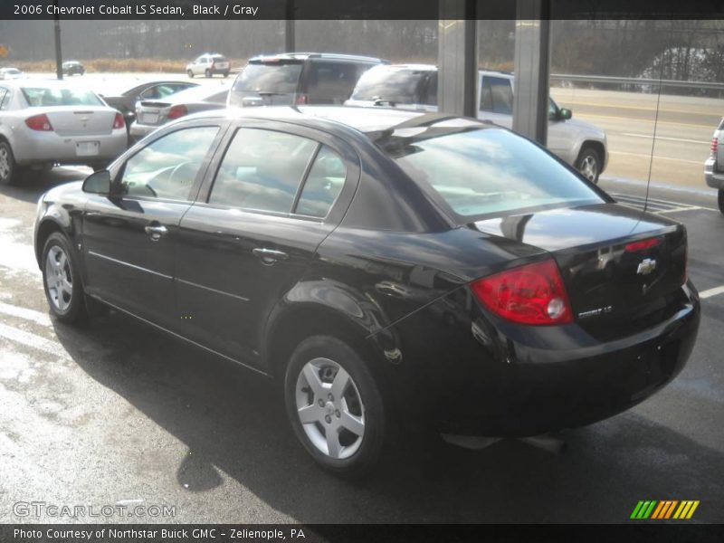 Black / Gray 2006 Chevrolet Cobalt LS Sedan