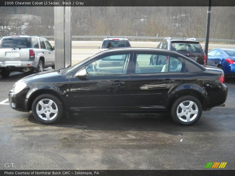 Black / Gray 2006 Chevrolet Cobalt LS Sedan