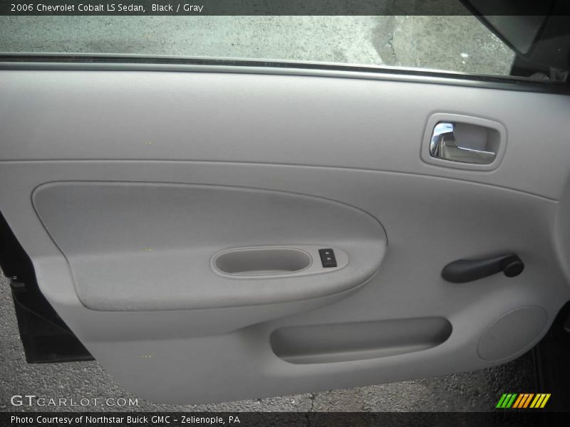 Black / Gray 2006 Chevrolet Cobalt LS Sedan