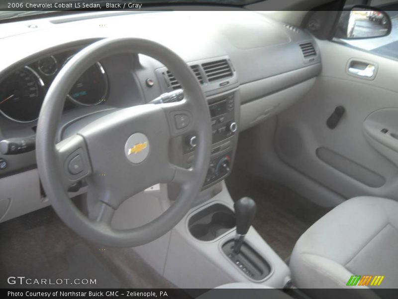 Black / Gray 2006 Chevrolet Cobalt LS Sedan