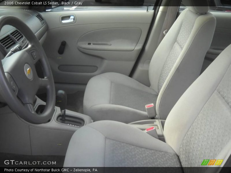 Black / Gray 2006 Chevrolet Cobalt LS Sedan