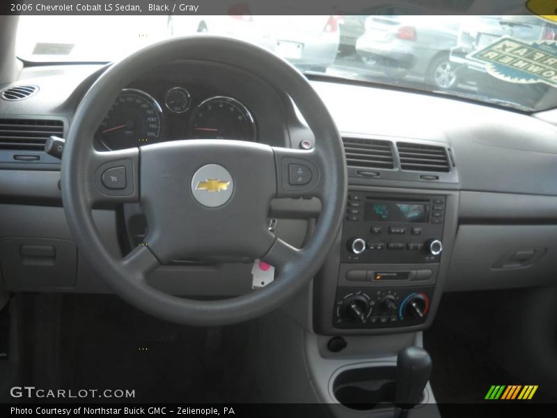 Black / Gray 2006 Chevrolet Cobalt LS Sedan