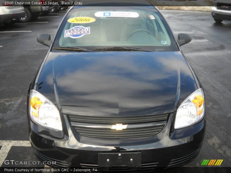 Black / Gray 2006 Chevrolet Cobalt LS Sedan