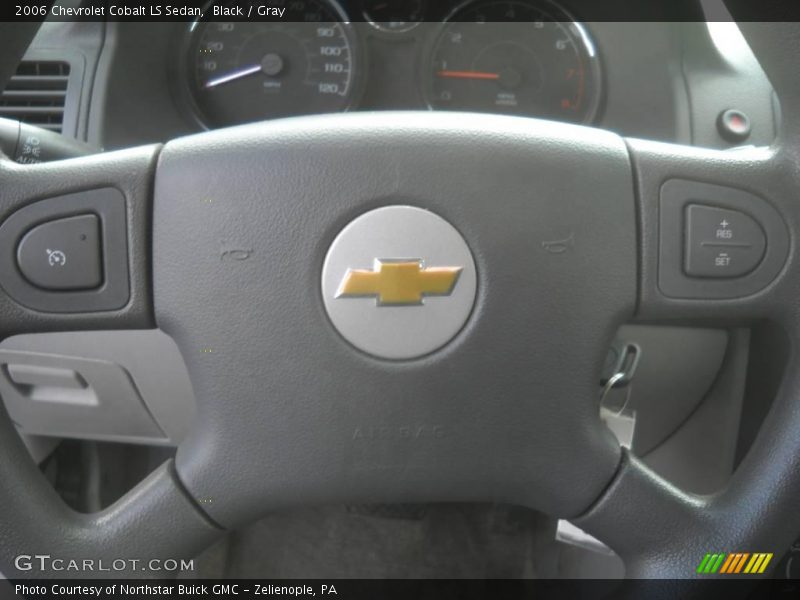 Black / Gray 2006 Chevrolet Cobalt LS Sedan