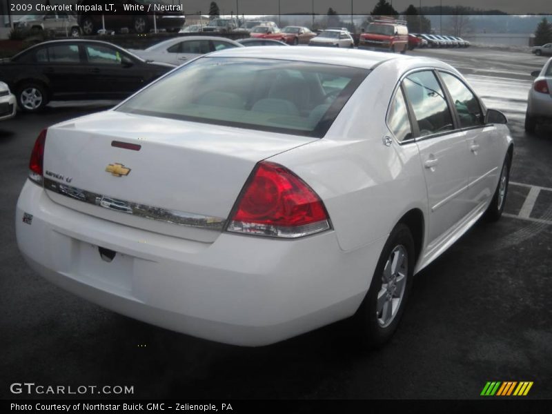 White / Neutral 2009 Chevrolet Impala LT