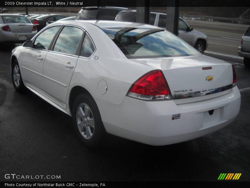 White / Neutral 2009 Chevrolet Impala LT
