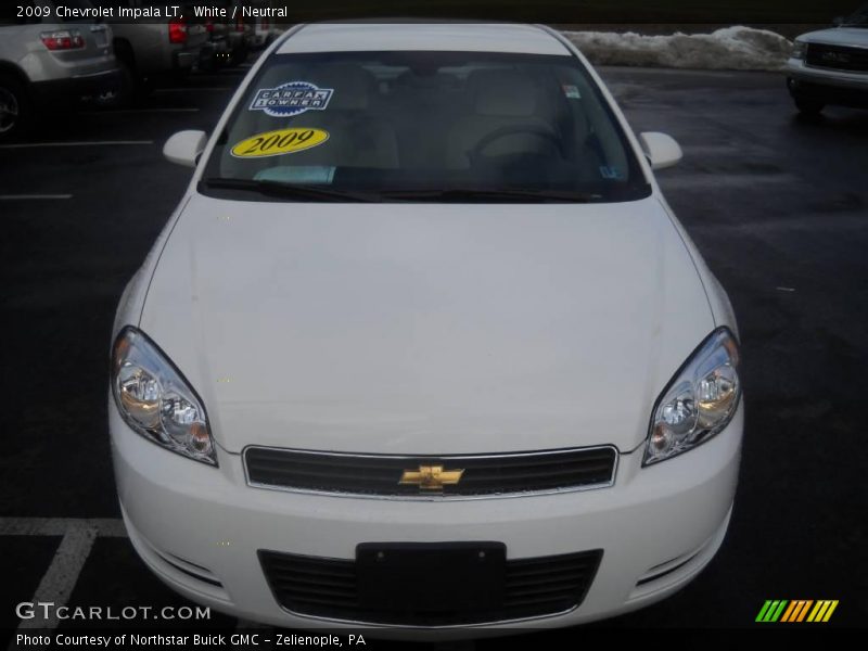 White / Neutral 2009 Chevrolet Impala LT