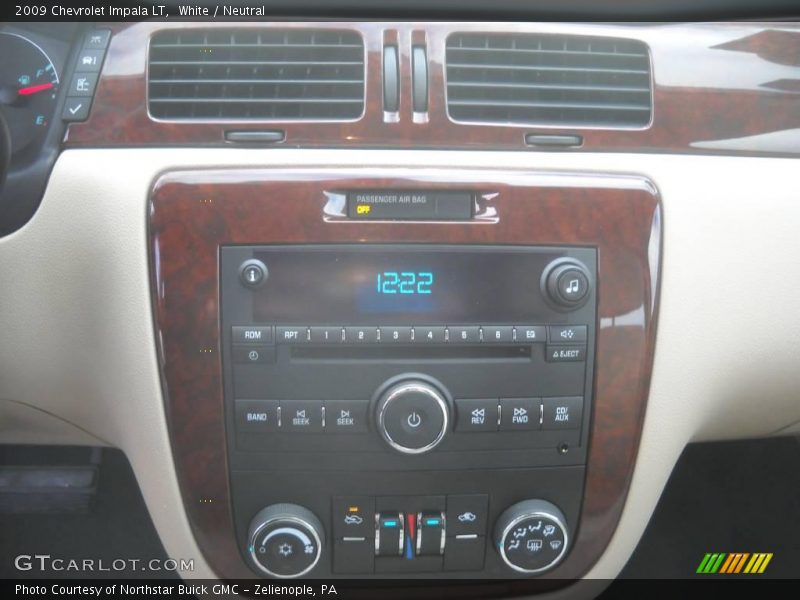 White / Neutral 2009 Chevrolet Impala LT