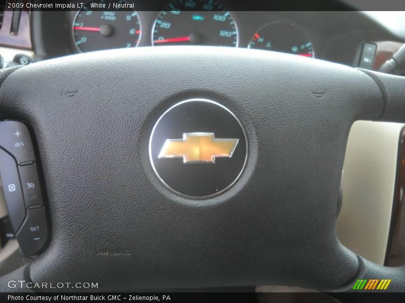 White / Neutral 2009 Chevrolet Impala LT