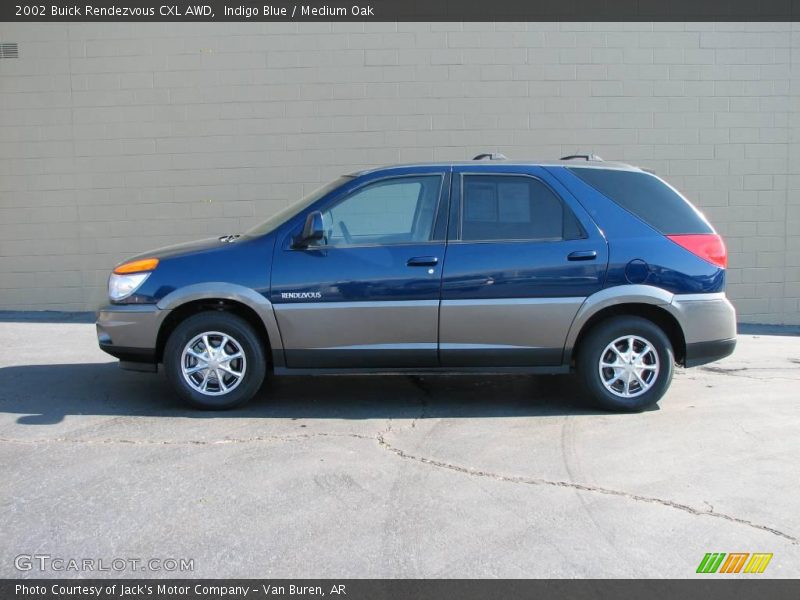 Indigo Blue / Medium Oak 2002 Buick Rendezvous CXL AWD