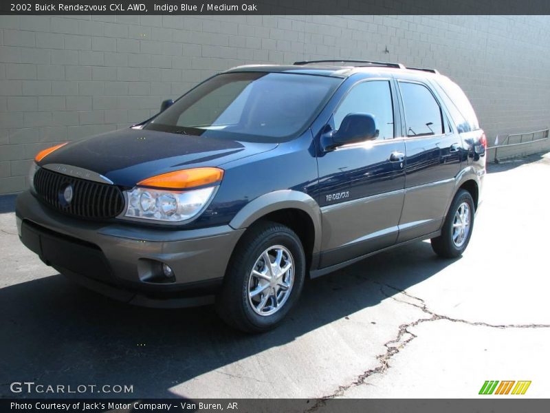 Indigo Blue / Medium Oak 2002 Buick Rendezvous CXL AWD
