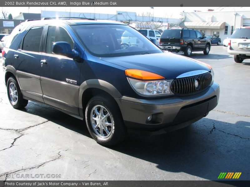Indigo Blue / Medium Oak 2002 Buick Rendezvous CXL AWD