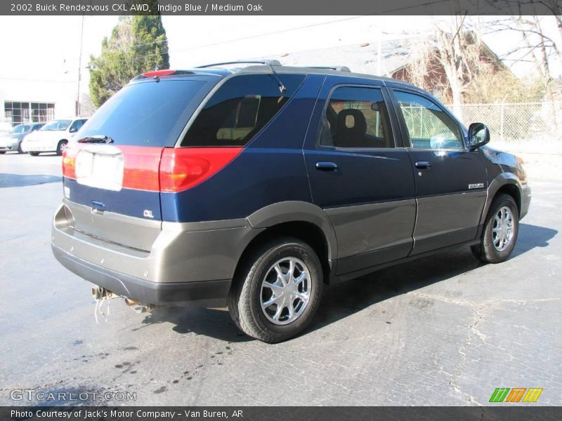 Indigo Blue / Medium Oak 2002 Buick Rendezvous CXL AWD