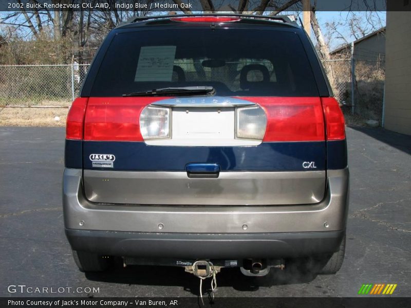Indigo Blue / Medium Oak 2002 Buick Rendezvous CXL AWD