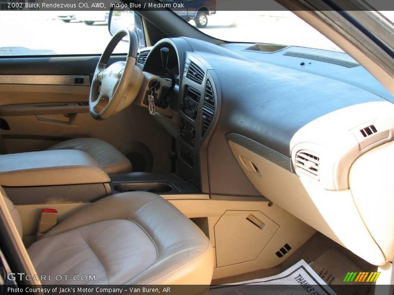 Indigo Blue / Medium Oak 2002 Buick Rendezvous CXL AWD