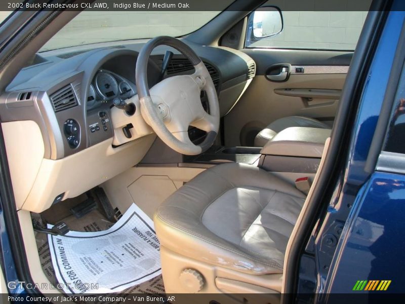 Indigo Blue / Medium Oak 2002 Buick Rendezvous CXL AWD