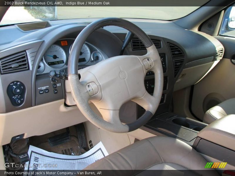 Indigo Blue / Medium Oak 2002 Buick Rendezvous CXL AWD