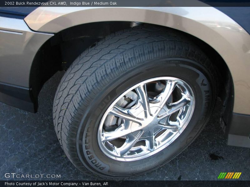 Indigo Blue / Medium Oak 2002 Buick Rendezvous CXL AWD