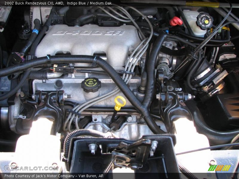 Indigo Blue / Medium Oak 2002 Buick Rendezvous CXL AWD