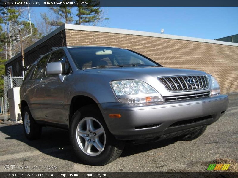 Blue Vapor Metallic / Ivory 2002 Lexus RX 300