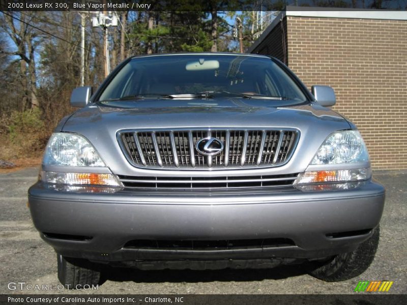 Blue Vapor Metallic / Ivory 2002 Lexus RX 300