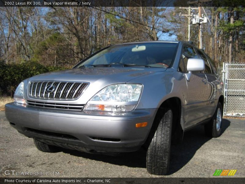 Blue Vapor Metallic / Ivory 2002 Lexus RX 300