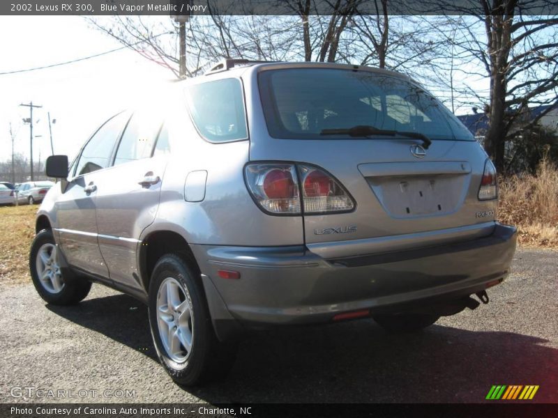 Blue Vapor Metallic / Ivory 2002 Lexus RX 300