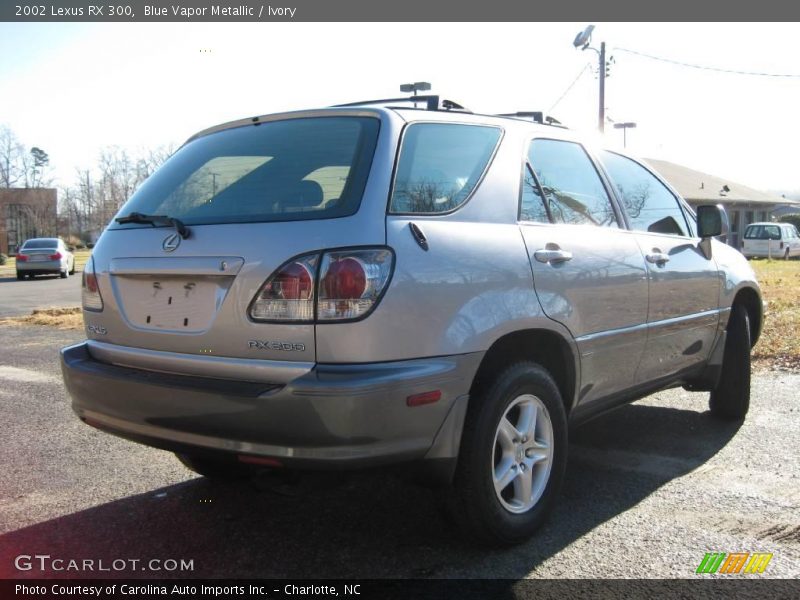 Blue Vapor Metallic / Ivory 2002 Lexus RX 300