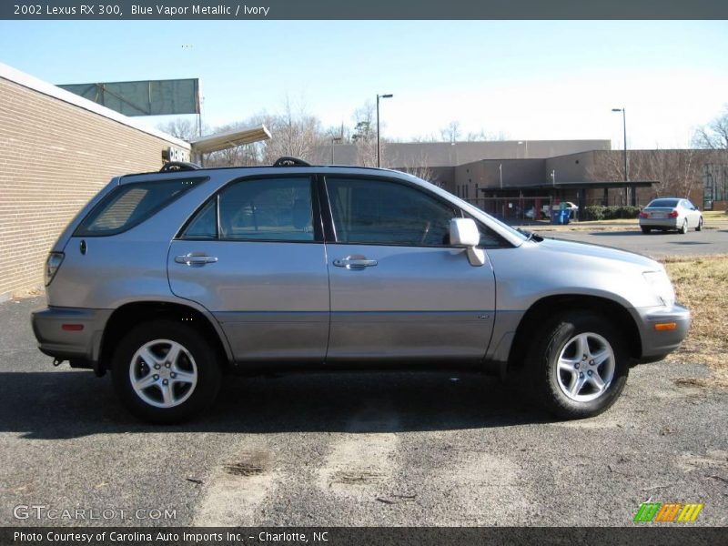 Blue Vapor Metallic / Ivory 2002 Lexus RX 300
