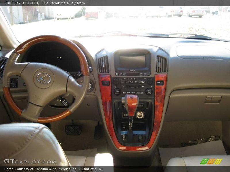 Blue Vapor Metallic / Ivory 2002 Lexus RX 300