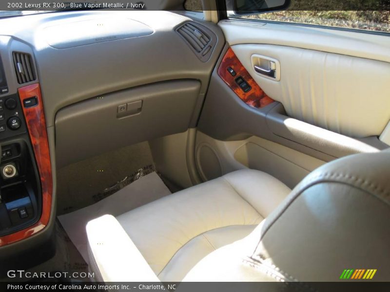 Blue Vapor Metallic / Ivory 2002 Lexus RX 300