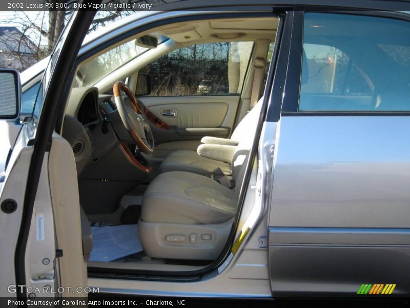 Blue Vapor Metallic / Ivory 2002 Lexus RX 300