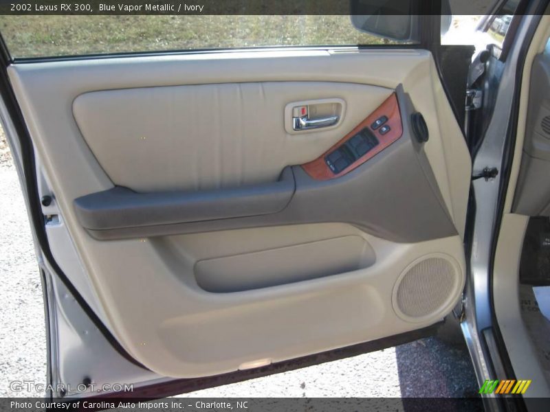 Blue Vapor Metallic / Ivory 2002 Lexus RX 300