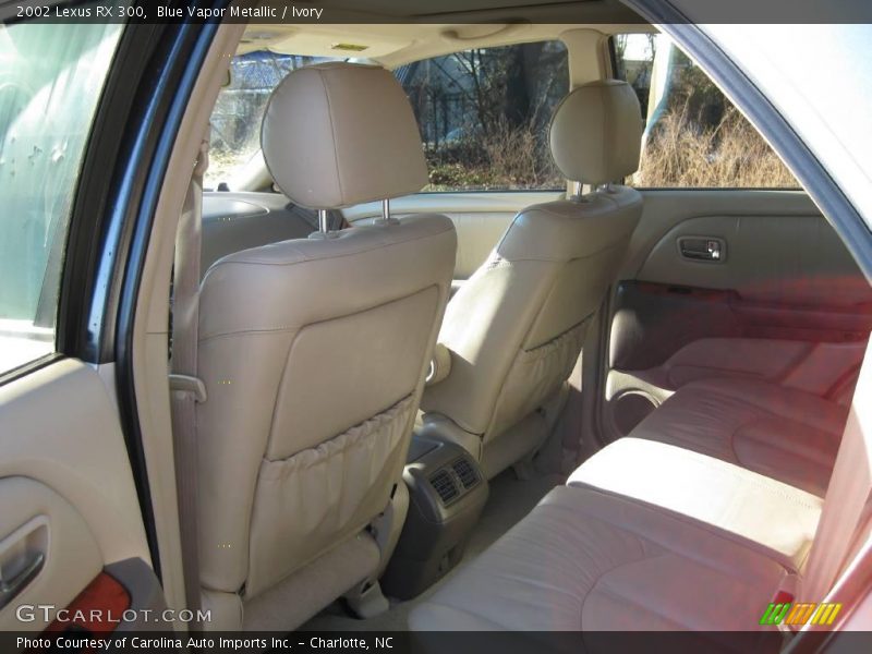 Blue Vapor Metallic / Ivory 2002 Lexus RX 300