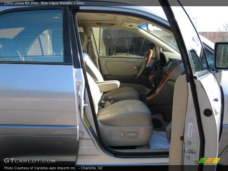 Blue Vapor Metallic / Ivory 2002 Lexus RX 300